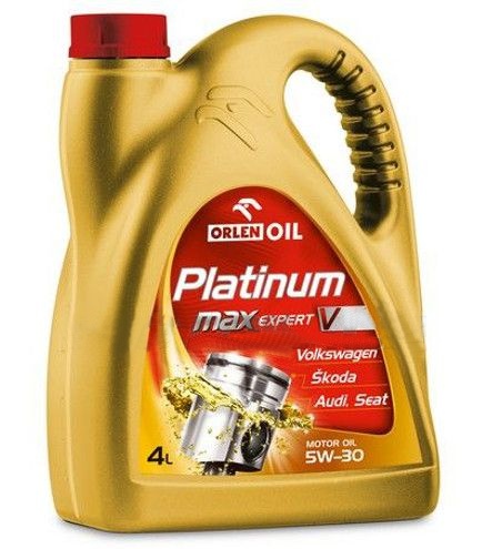 Plně sytnetický olej .PLATINUM MaxExpert V 5W-30 4L